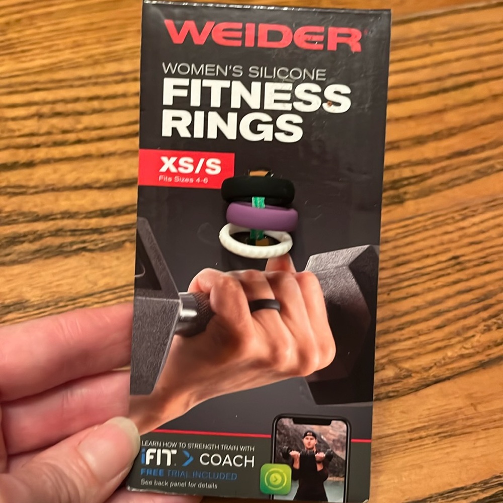 3 New women’s silicone ring set